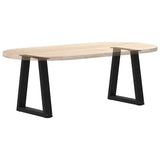 V-shaped dining table legs 2 pcs black 28x(42-43.3)cm