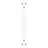 Dining table legs V shape 2pcs white 60x(42-43.3)cm steel