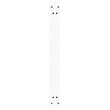 Dining table legs V shape 3 pcs white 80x(72-73.3) cm