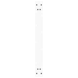 Dining table legs V shape 3 pcs white 90x(72-73.3) cm