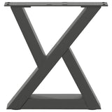 Coffee table legs 2 pcs anthracite 30x(30-31.3) cm steel