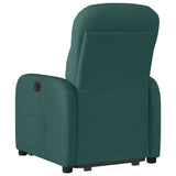 Fauteuil inclinable vert foncé tissu