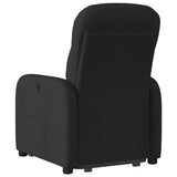 Fauteuil inclinable électrique noir tissu