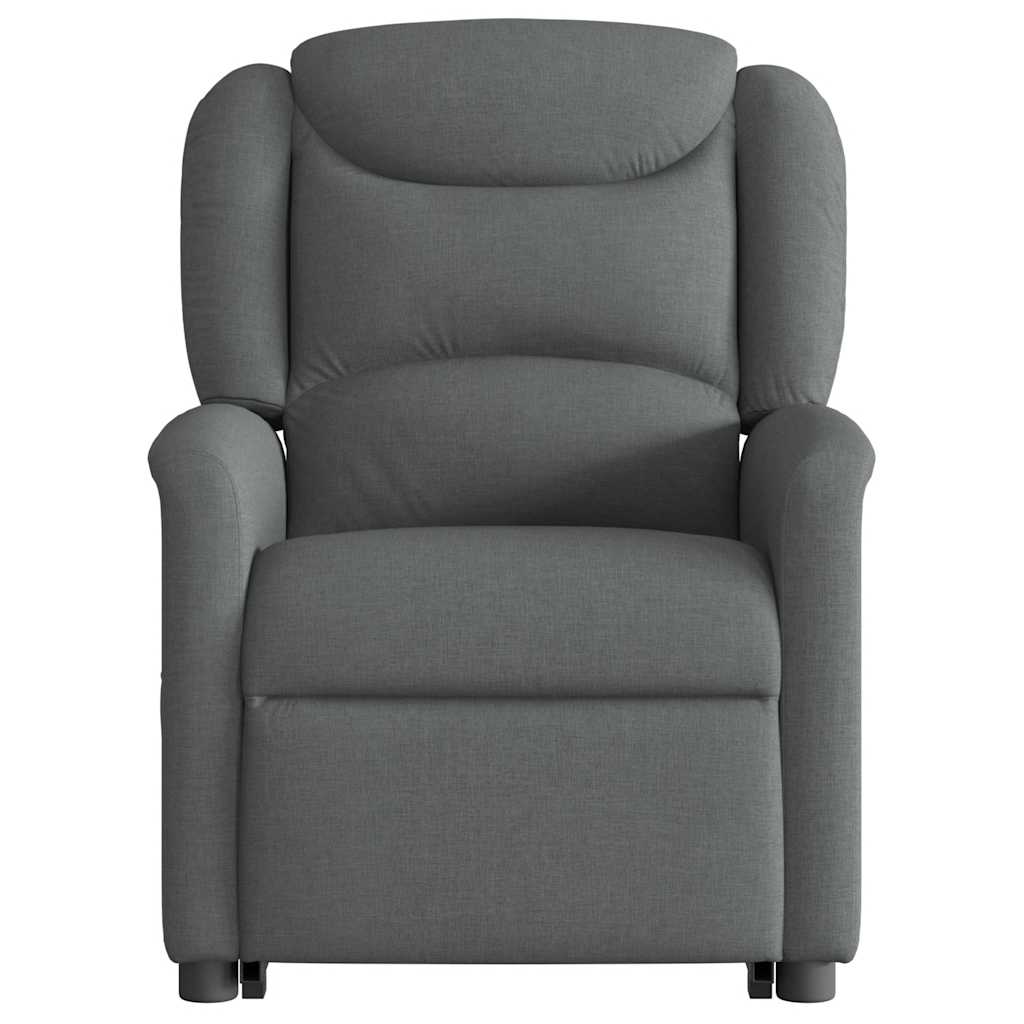 Fauteuil inclinable Gris foncé Tissu