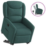 Fauteuil inclinable vert foncé tissu