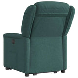 Fauteuil inclinable vert foncé tissu