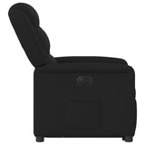 Fauteuil inclinable électrique noir tissu