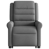 Fauteuil inclinable Gris foncé Tissu