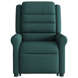 Fauteuil inclinable vert foncé tissu