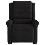 Fauteuil inclinable électrique noir tissu