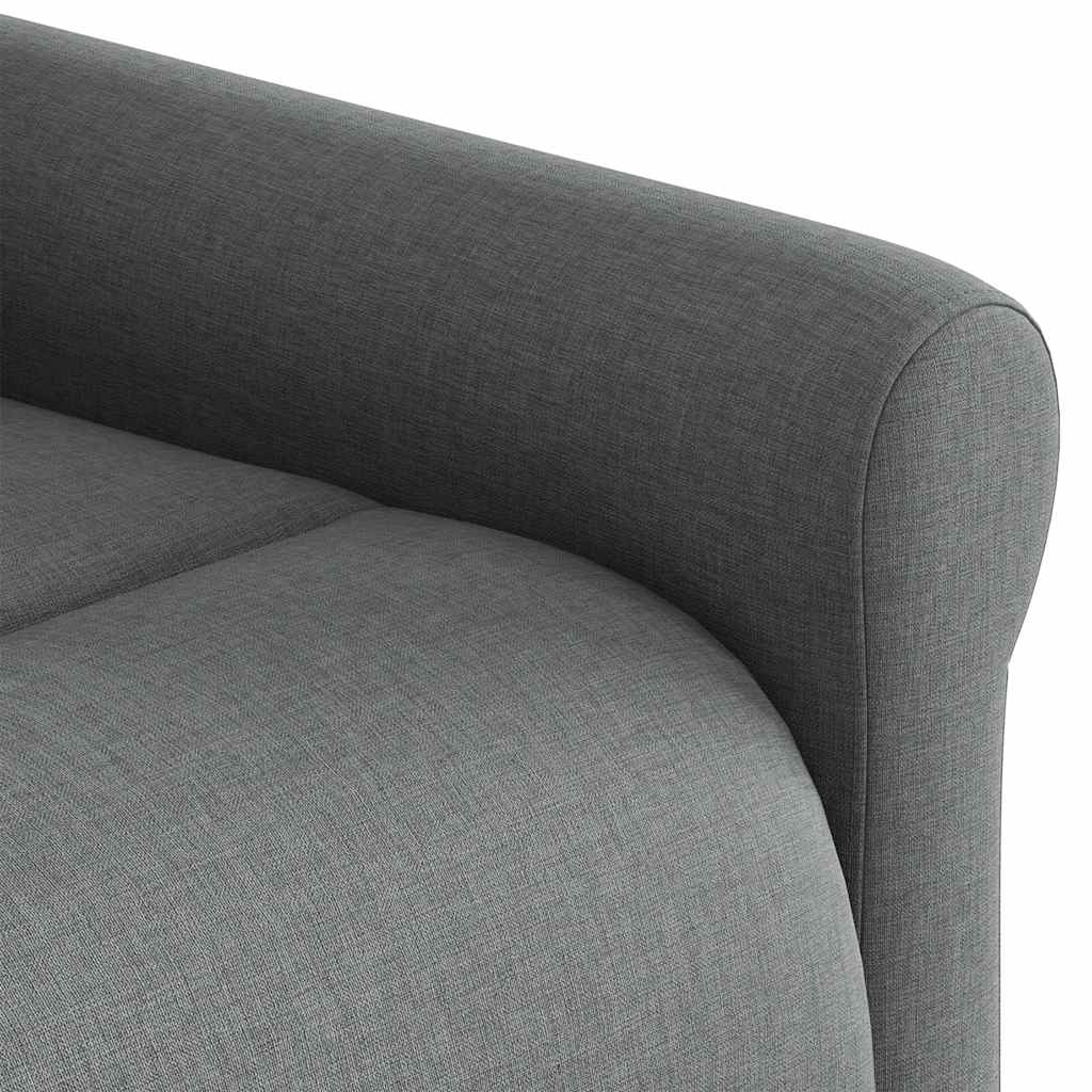 Fauteuil inclinable Gris foncé Tissu