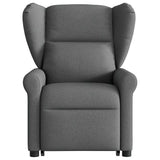 Fauteuil inclinable Gris foncé Tissu