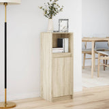 Sideboard mit LED Sonoma-Eiche 38x34x100 cm Holzwerkstoff