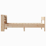 Cadre de lit sans matelas 90x190 cm bois de pin massif