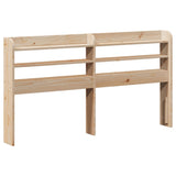 Cadre de lit sans matelas 135x190 cm bois de pin massif