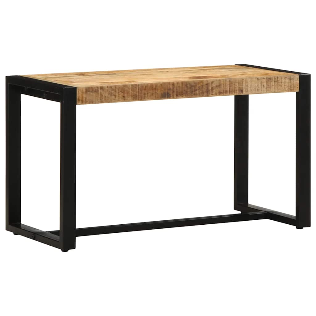 Banc 80x35x45 cm bois massif de manguier