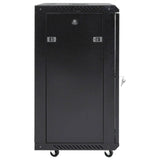 Coffret de réseau 15U 19" IP20 noir 53x40x80 cm