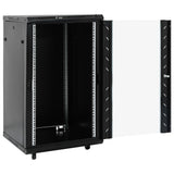 Coffret de réseau 18U 19" IP20 noir 60x60x100 cm