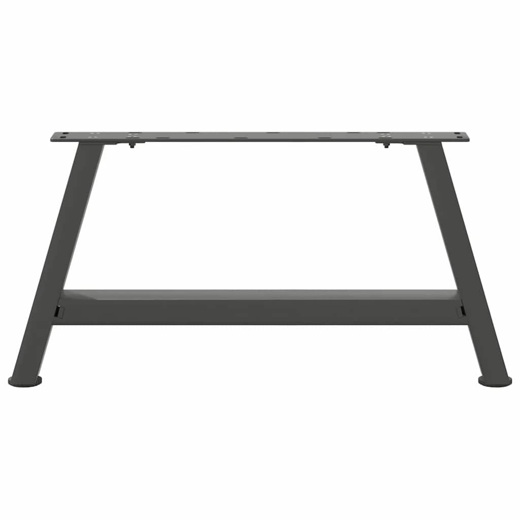 Pieds de table basse forme de A 2 pcs anthracite 70x(30-31) cm