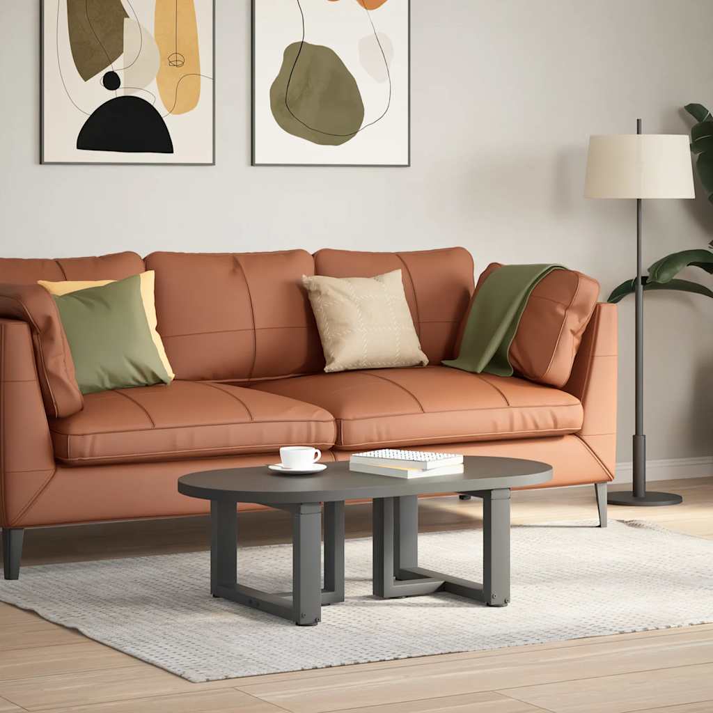 T-förmige Couchtischbeine 2 Stück Anthrazit 40x25x(30-31)cm