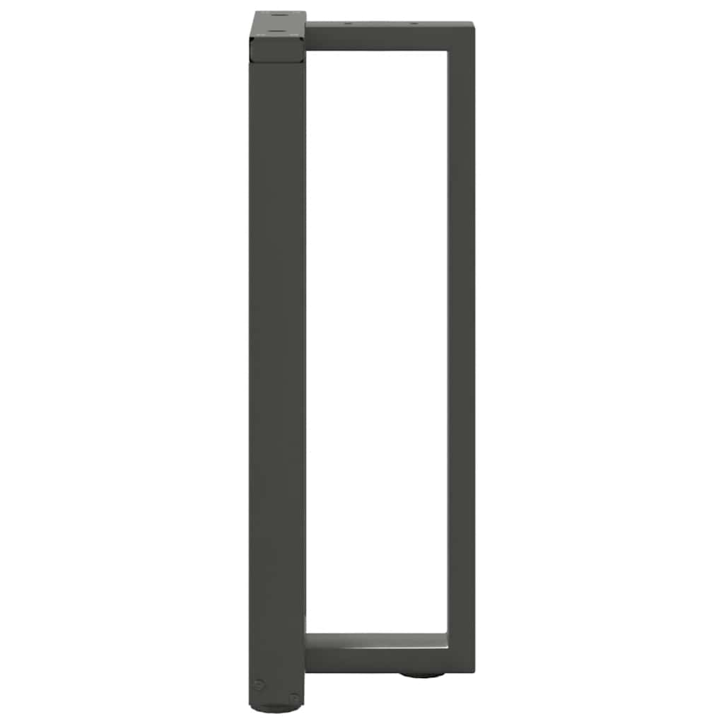 Konsolentischbeine T-Form 2 Stück 38x25x(72-73) cm Stahl