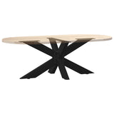 Black spider-shaped coffee table leg 98x58x(42-43) cm