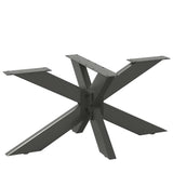 Spider-shaped dining table leg 98x58x(42-43) cm