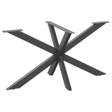 Spider-shaped dining table leg 150x78x(72-73) cm