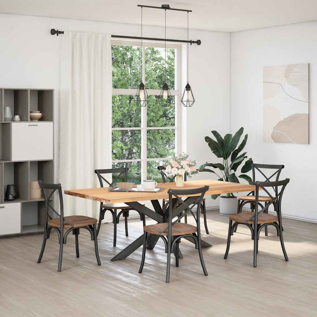 Spider-shaped dining table leg 150x78x(72-73) cm