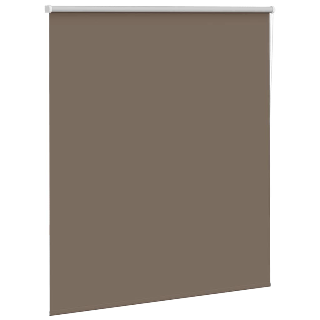 Coffee blackout roller blind 135x130cm fabric width