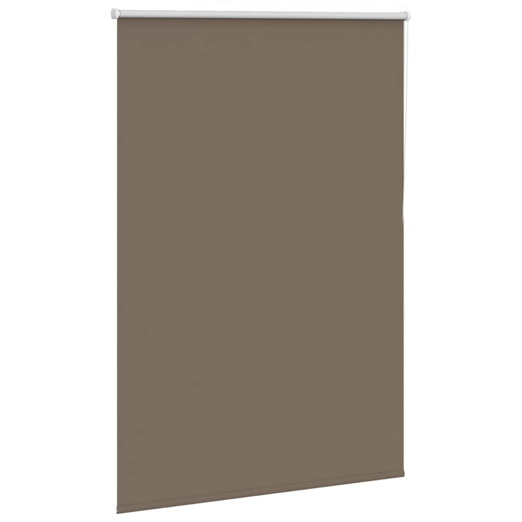 Coffee blackout roller blind 115x150cm fabric width