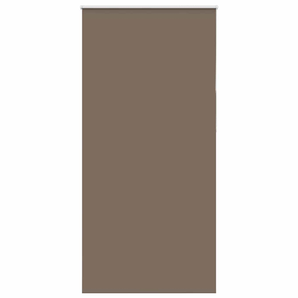 Coffee blackout roller blind 95x210cm fabric width 90.7cm