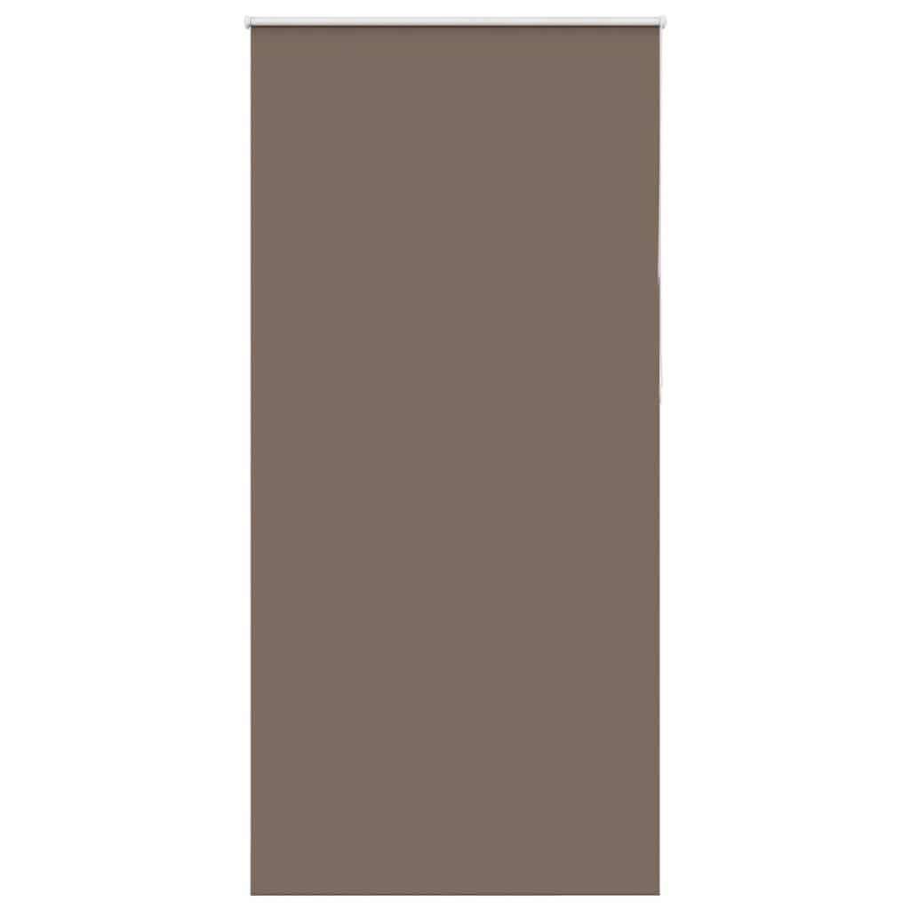 Coffee blackout roller blind 110x230cm fabric width