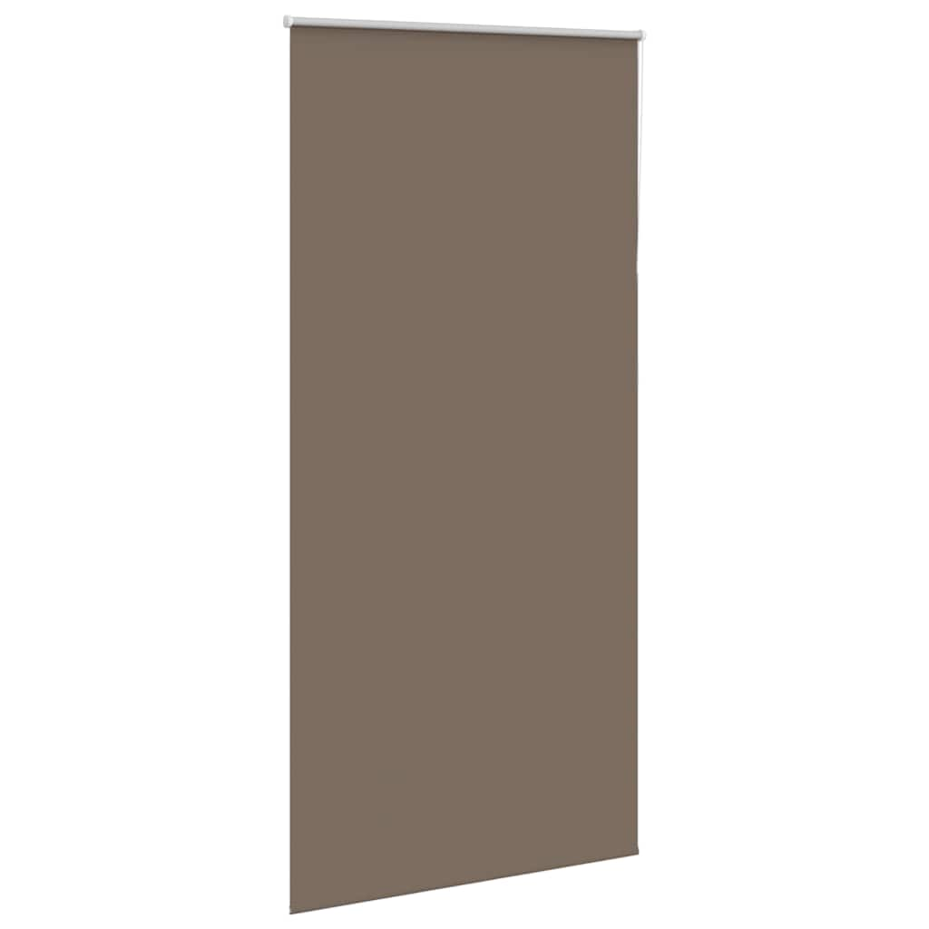 Coffee blackout roller blind 110x230cm fabric width