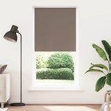 Coffee blackout roller blind 110x230cm fabric width