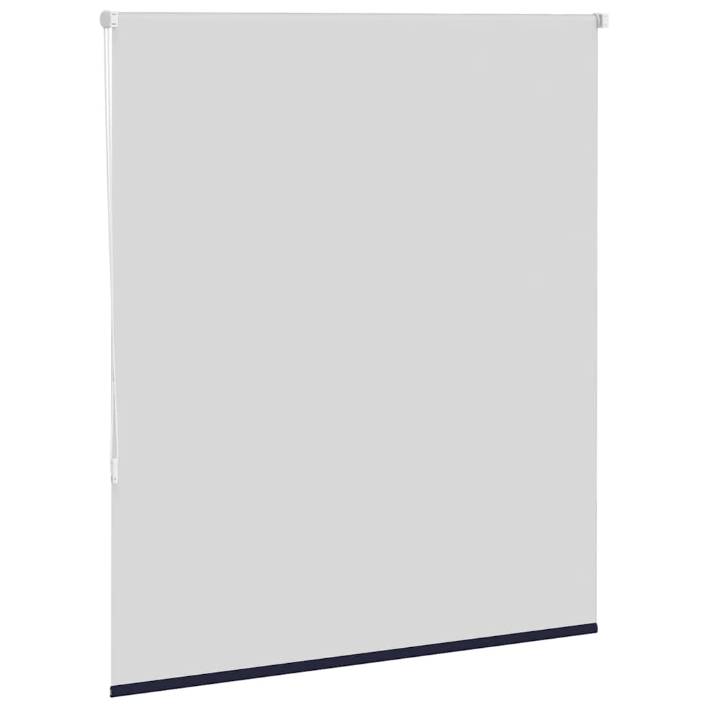 Store enrouleur occultant blanc cassé 45x130cm largeur du tissu