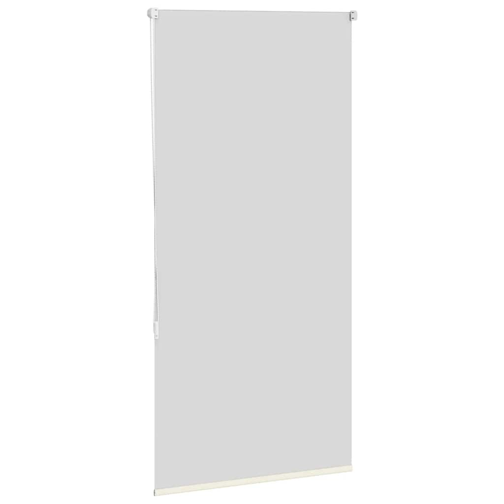 Store enrouleur occultant blanc cassé 65x130cm largeur du tissu