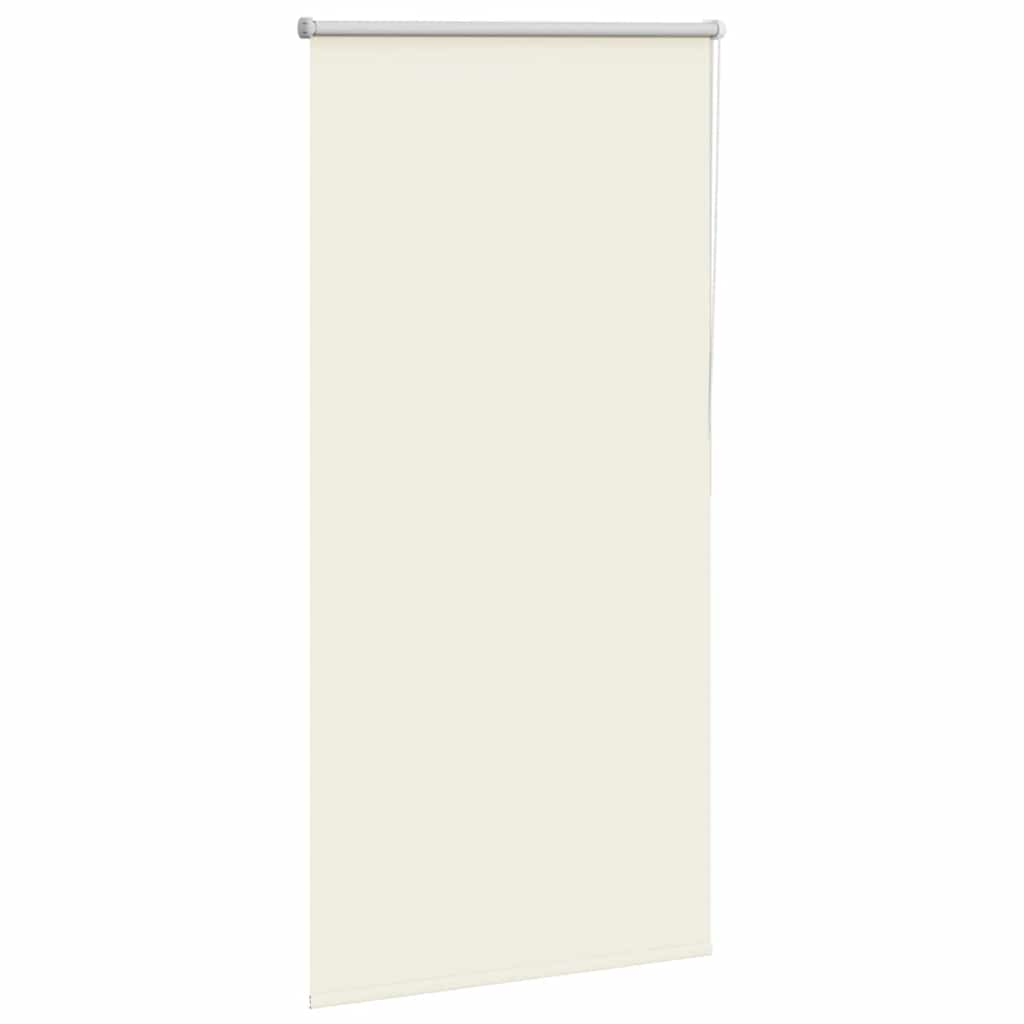 Store enrouleur occultant blanc cassé 70x130cm largeur du tissu