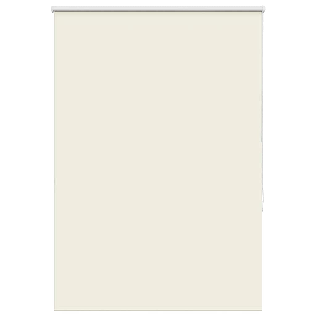 Store enrouleur occultant blanc cassé 90x130cm largeur du tissu