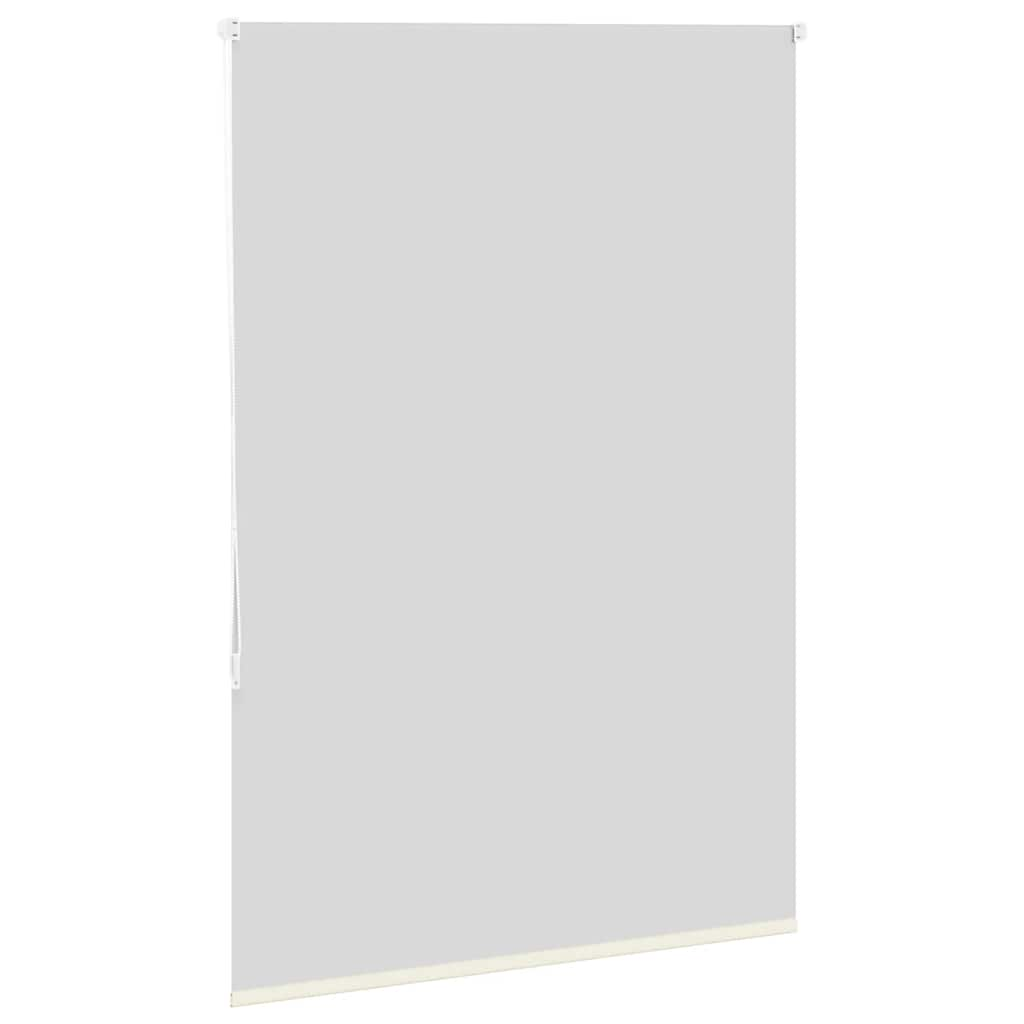 Store enrouleur occultant blanc cassé 90x130cm largeur du tissu