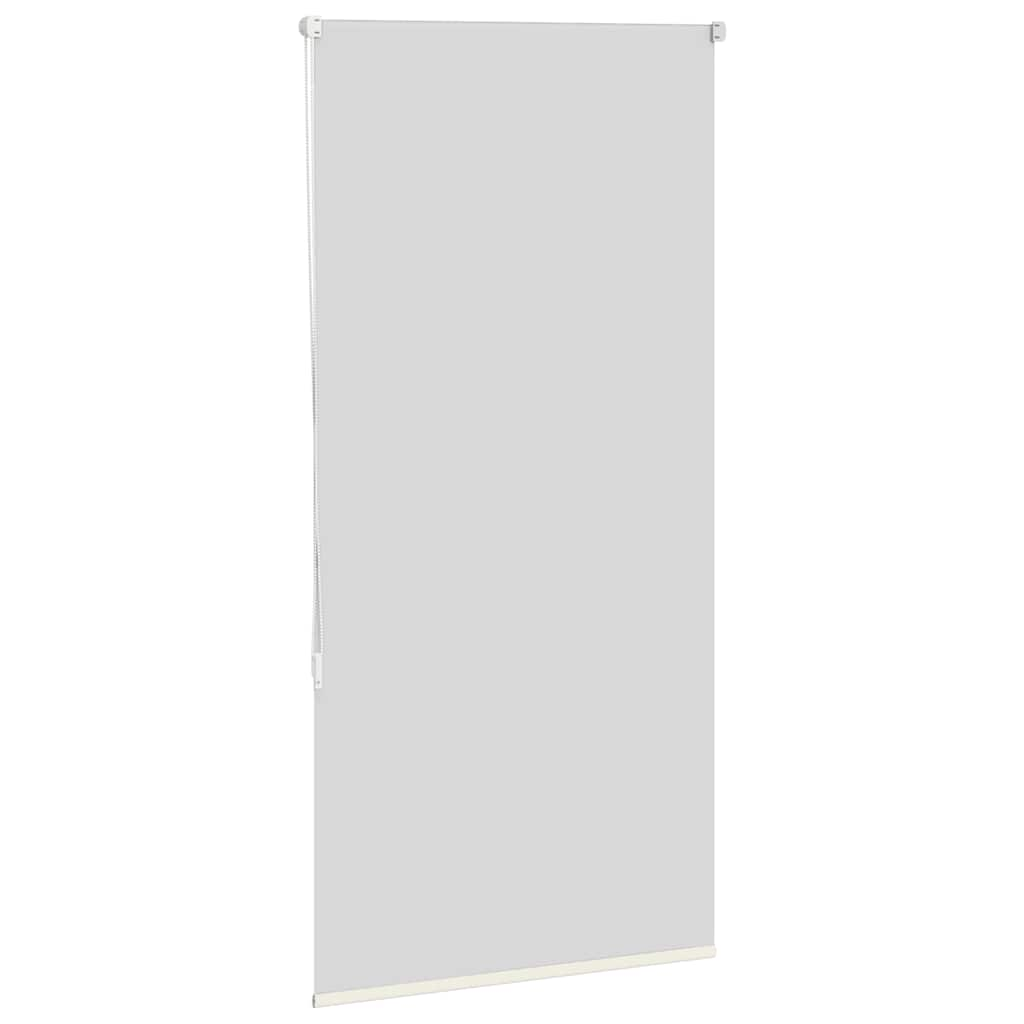 Off-white blackout roller blind fabric width 75.7 cm