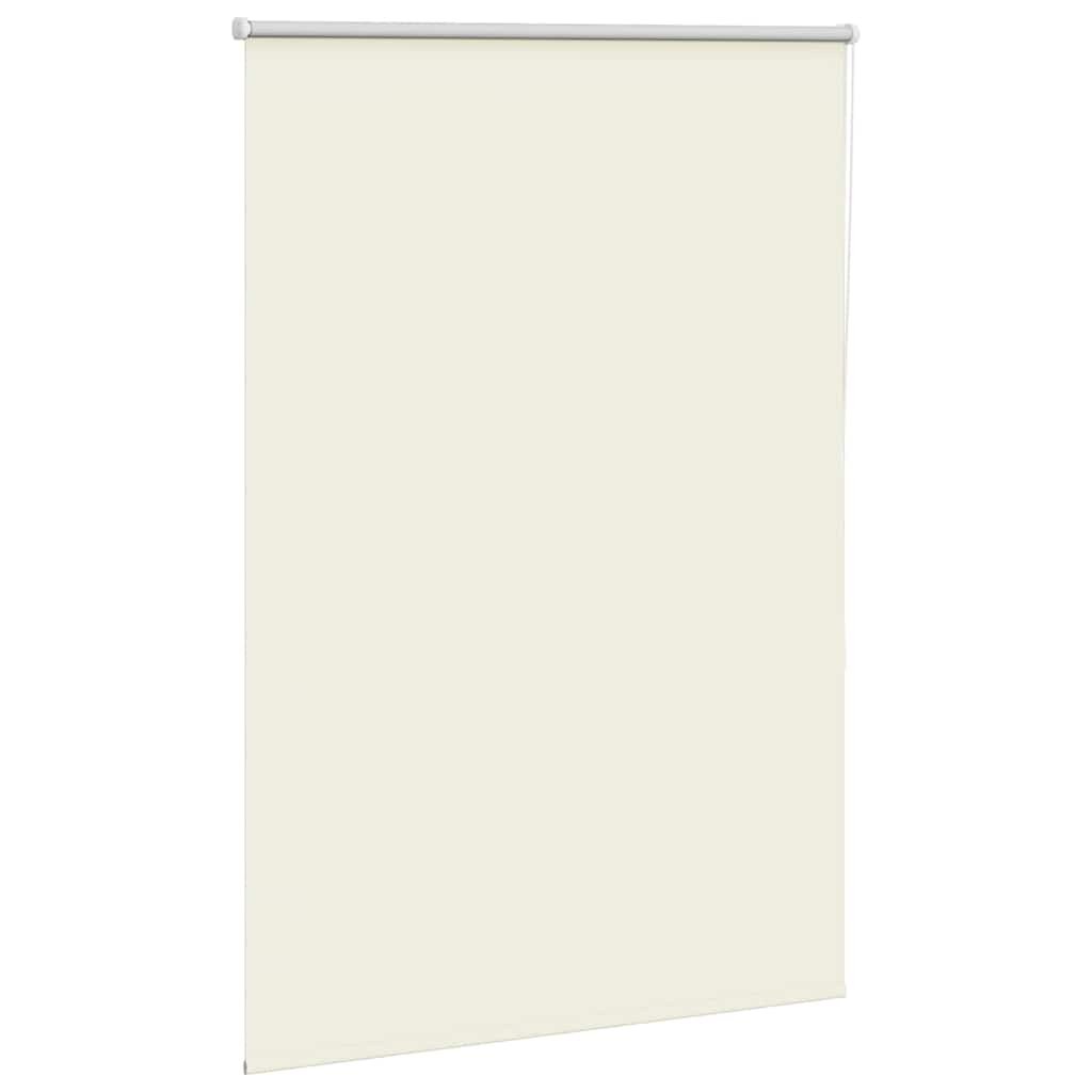 Store enrouleur occultant blanc cassé 100x150 cm largeur tissu