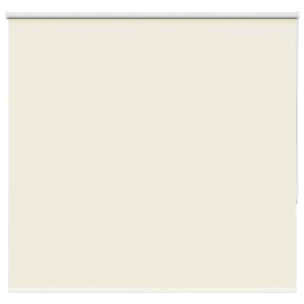 Store enrouleur occultant blanc cassé 145x150 cm largeur tissu