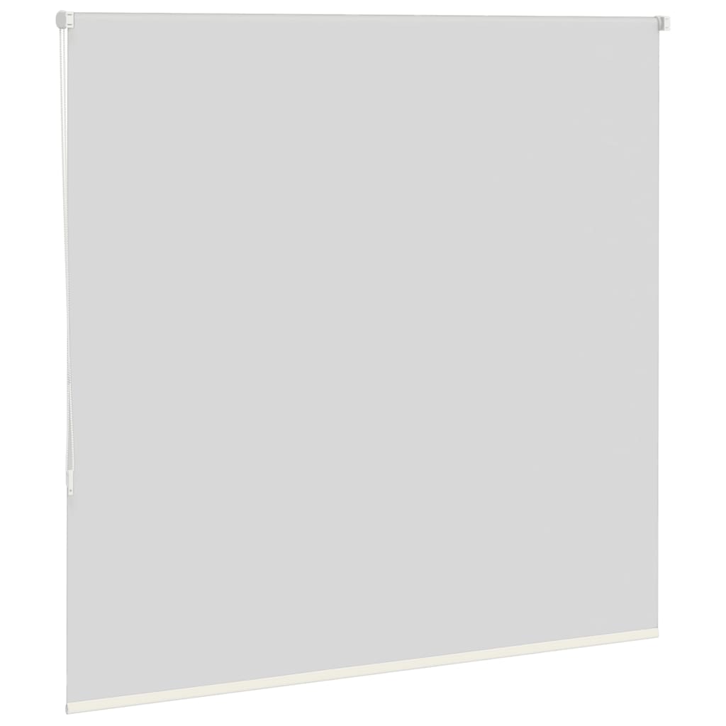 Store enrouleur occultant blanc cassé 145x150 cm largeur tissu