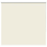 Store enrouleur occultant blanc cassé 150x150 cm largeur tissu