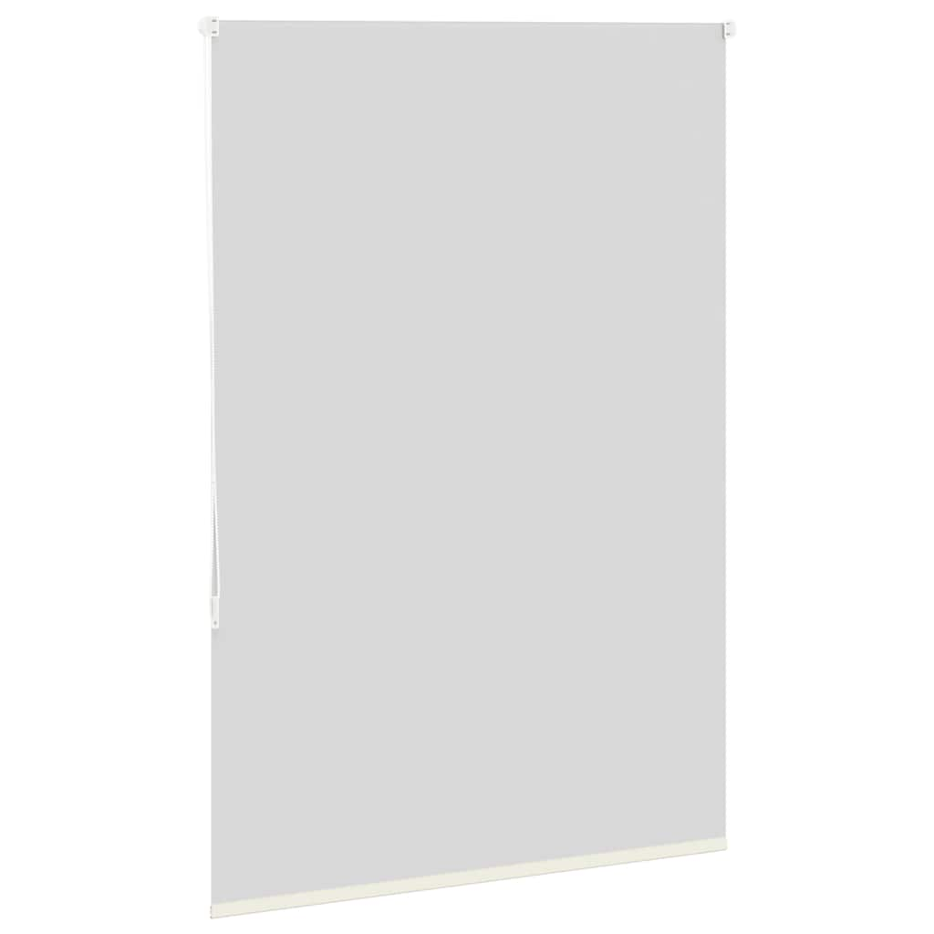 Store enrouleur occultant blanc cassé 90x175cm largeur du tissu