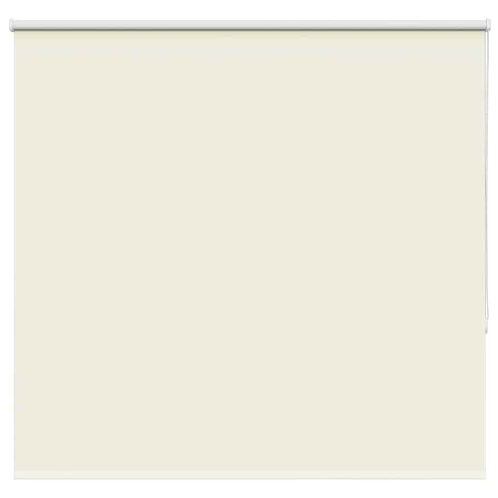 Store enrouleur occultant blanc cassé 145x175 cm largeur tissu