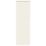 Off-white blackout roller blind 70x210cm fabric width