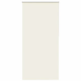 Store enrouleur occultant blanc cassé 100x210 cm largeur tissu