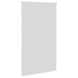 Store enrouleur occultant blanc cassé 120x210 cm largeur tissu